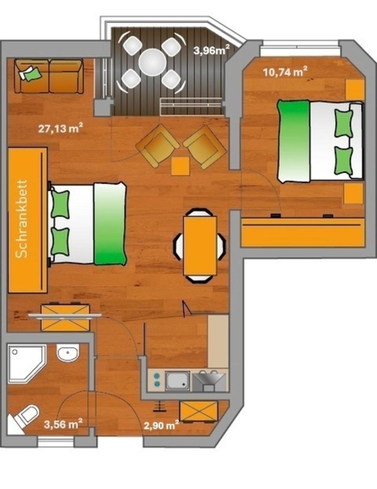 Ancora Marina Haus 1 Nr 08, Typ 2 Appartement Neustadt in Holstein Buitenkant foto